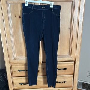 Women's Dark Blue Jeggings